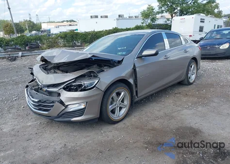 2022 Chevrolet Malibu Fwd Ls из США, поврежденный, VIN 1G1ZB5ST1NF210755